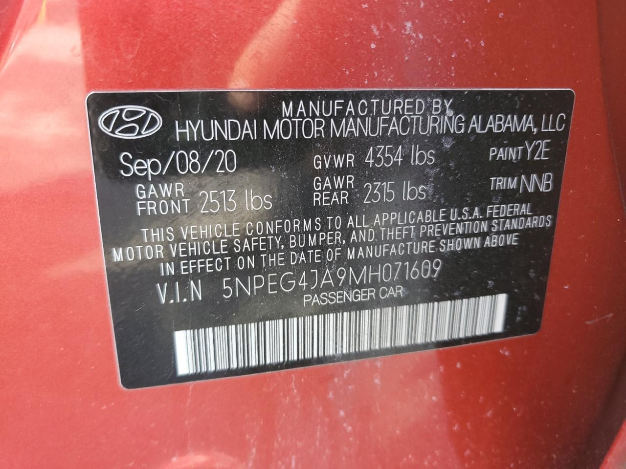 2021 Hyundai Sonata - Image 13