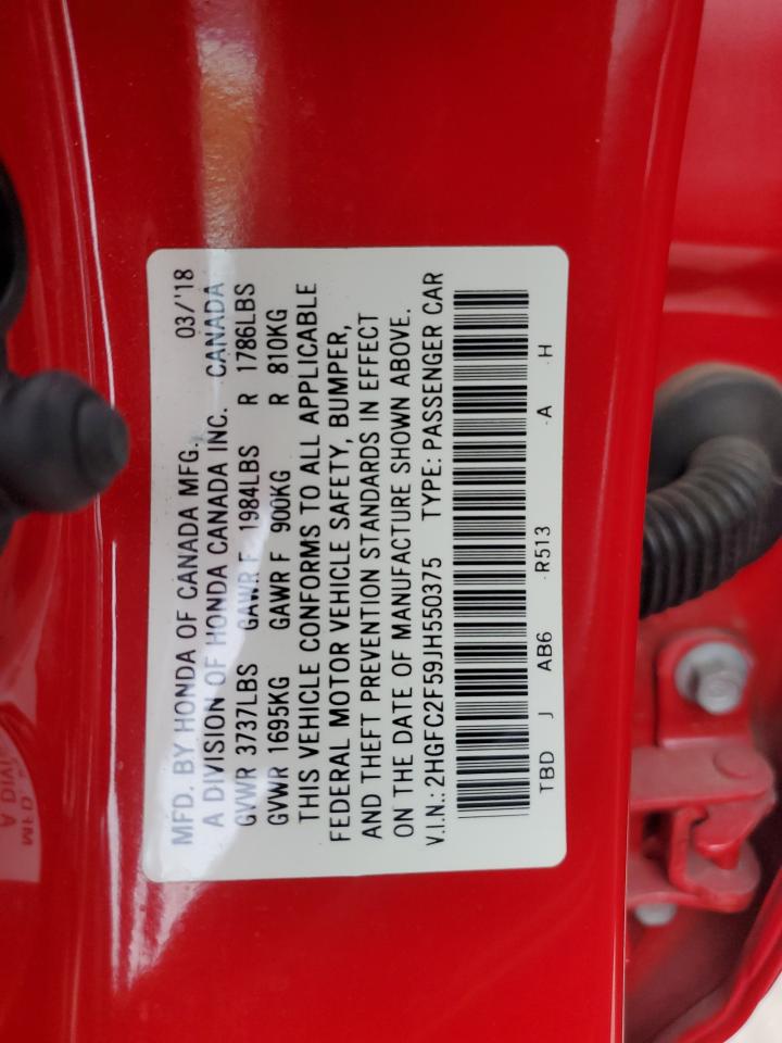 2018 Honda Civic - Image 12
