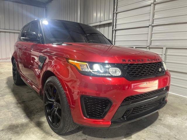 2016 LAND ROVER RANGE ROVER SPORT SVR for sale at Copart TX - HOUSTON