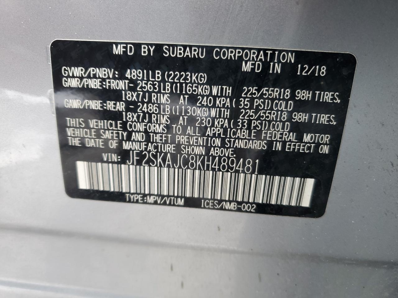 2019 Subaru Forester - Image 13