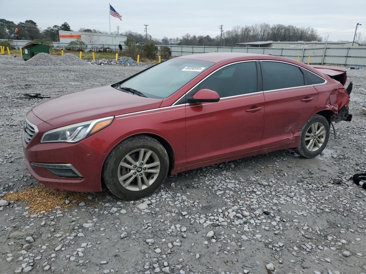 2015 Hyundai Sonata Se for Sale in Montgomery, AL - Rear End