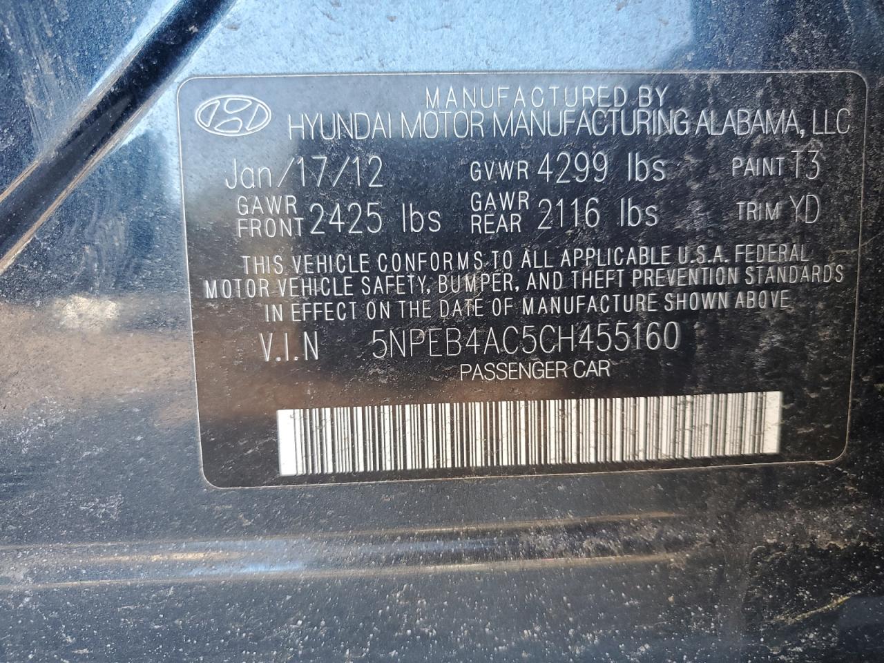 2012 Hyundai Sonata - Image 15