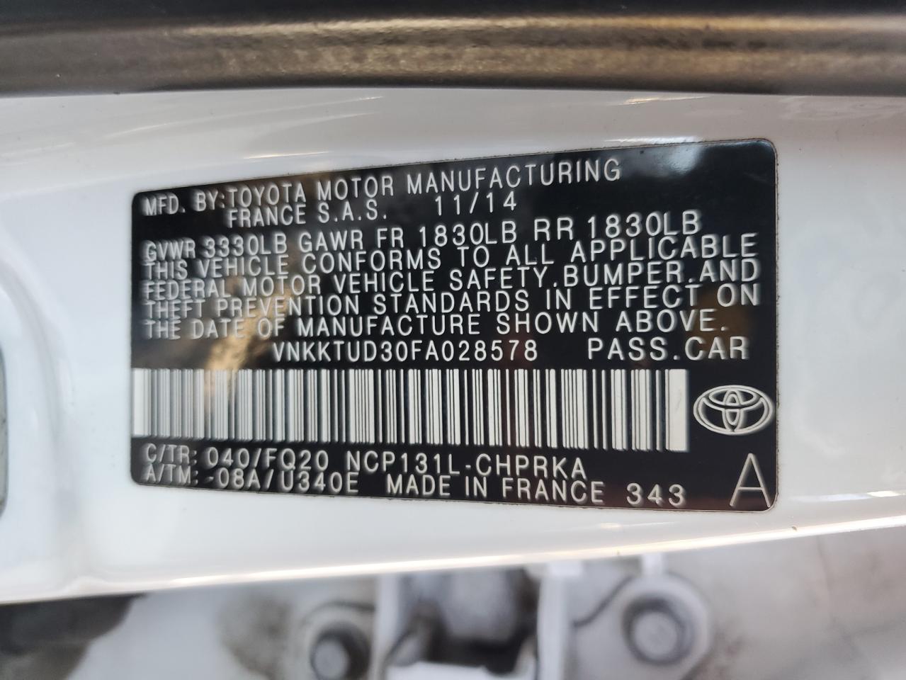 2015 Toyota Yaris - Image 13