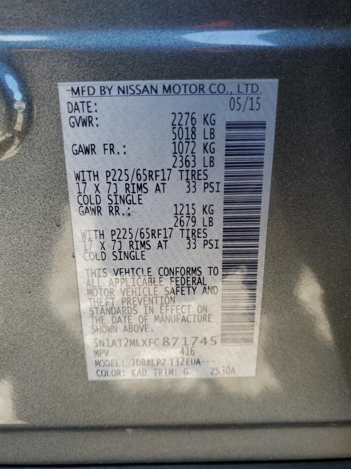 2015 Nissan Rogue - Image 14