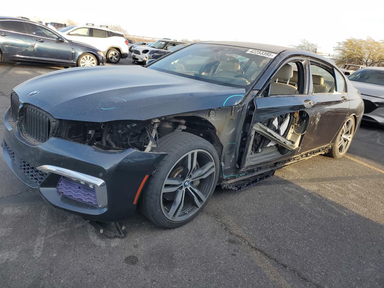 2016 Bmw 740 I იყიდება North Las Vegas-ში, NV - All Over