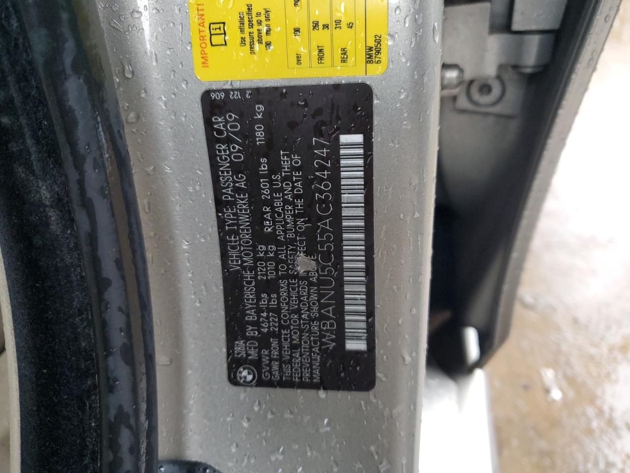2010 BMW 5er - Image 12
