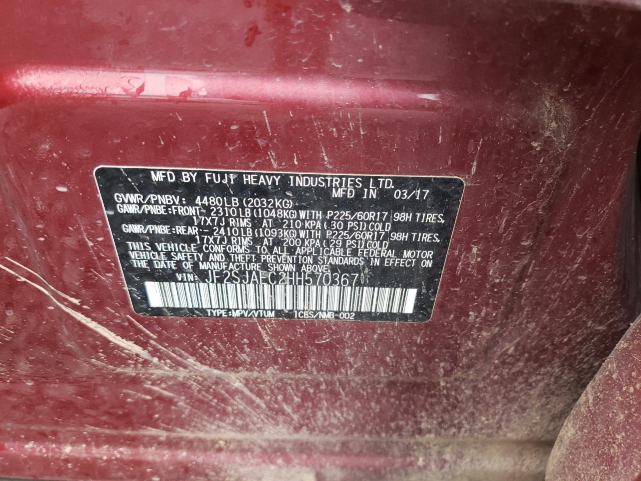 2017 Subaru Forester - Image 13