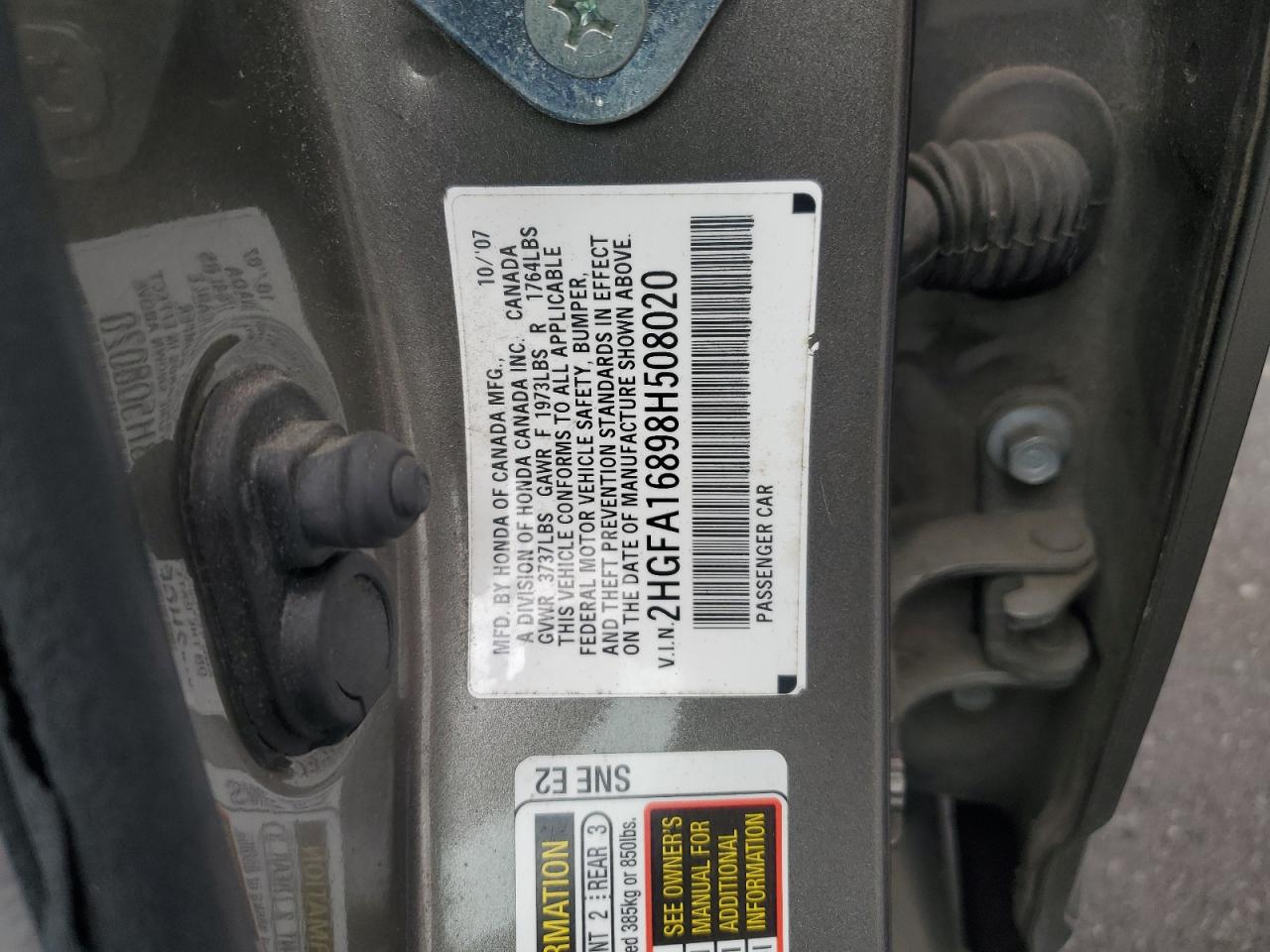 2008 Honda Civic - Image 12