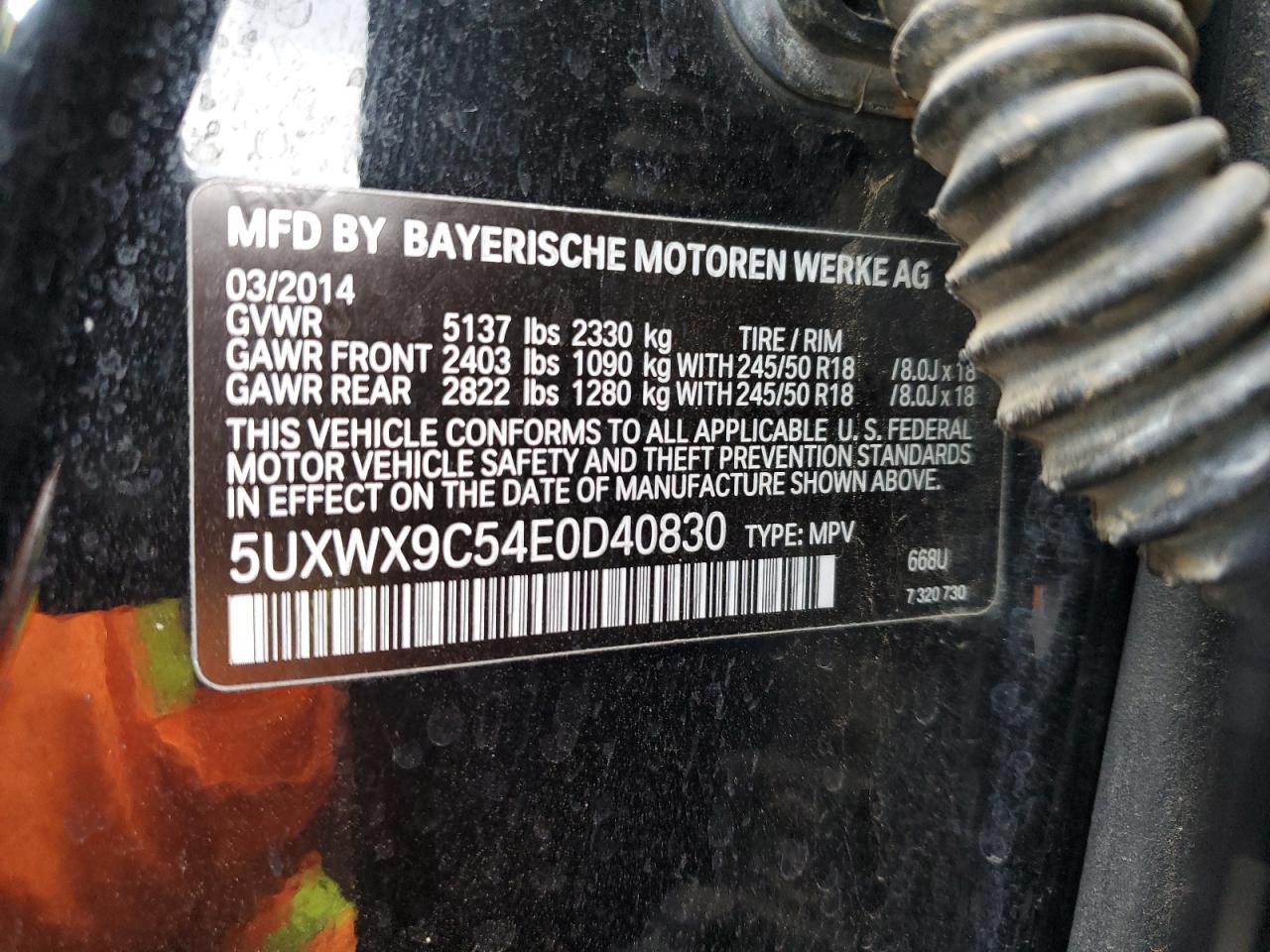 2014 BMW X3 - Image 12