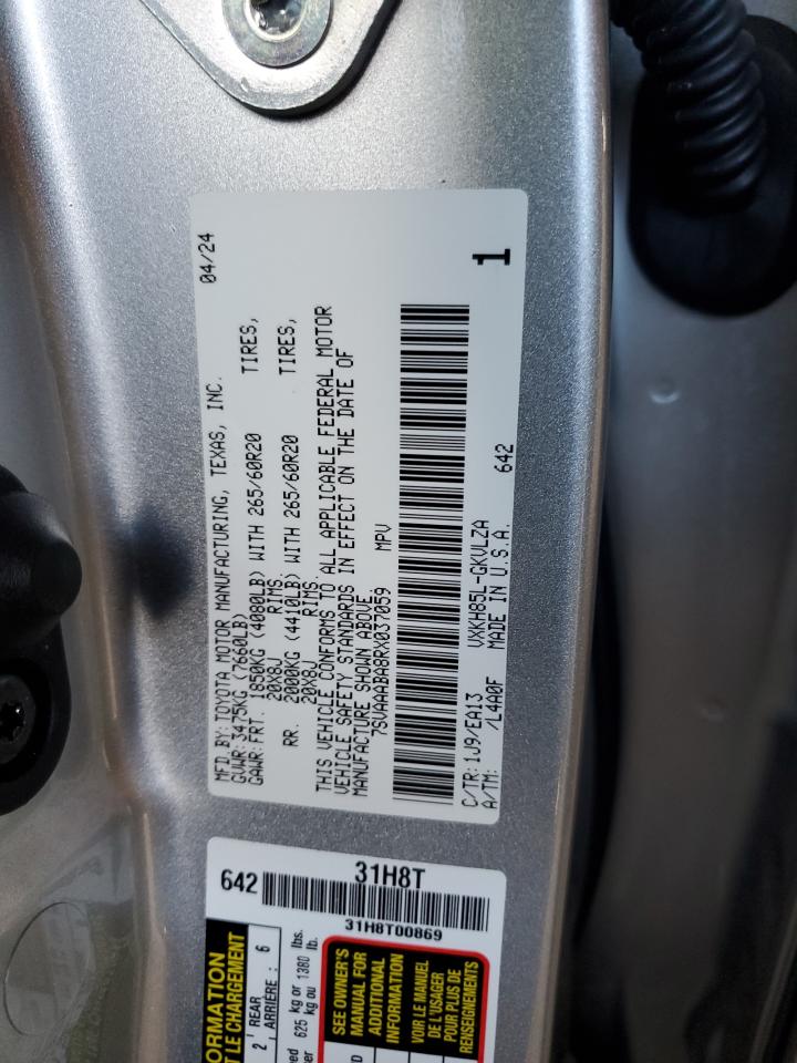 2024 Toyota Sequoia - Image 10