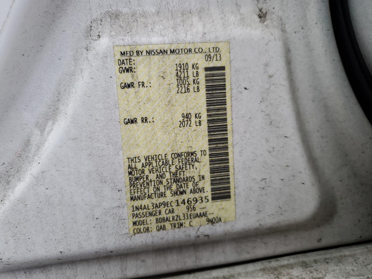2014 Nissan Altima - Image 12