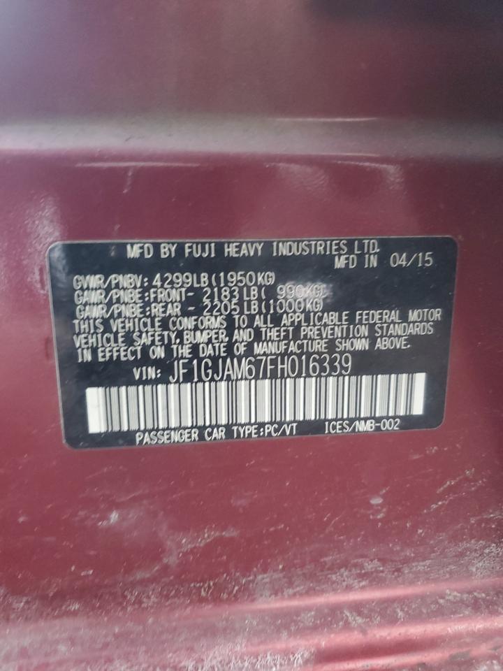 2015 Subaru Impreza - Image 12