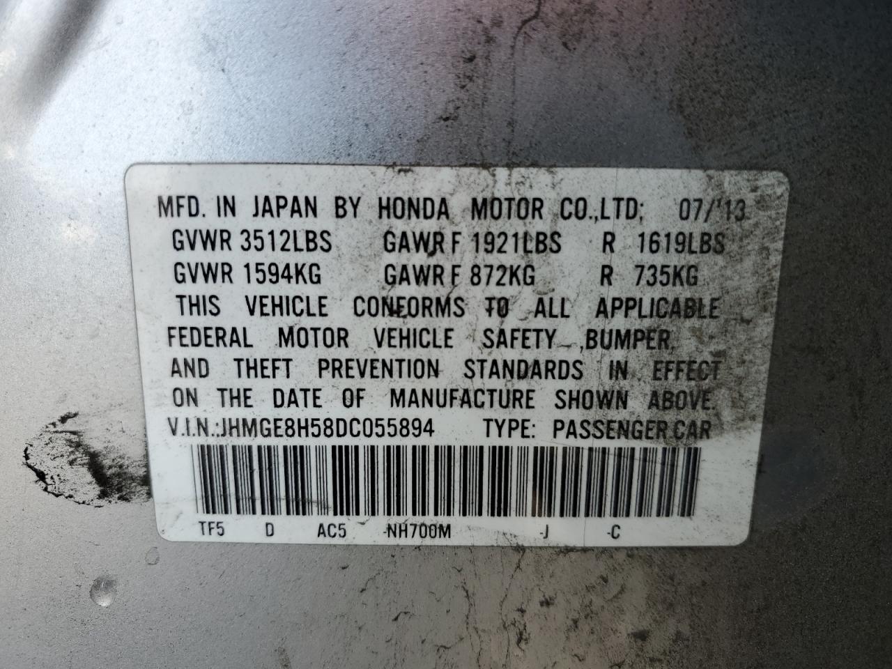 2013 Honda Fit - Image 12