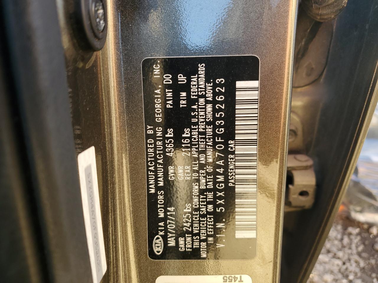 2015 Kia Optima - Image 12