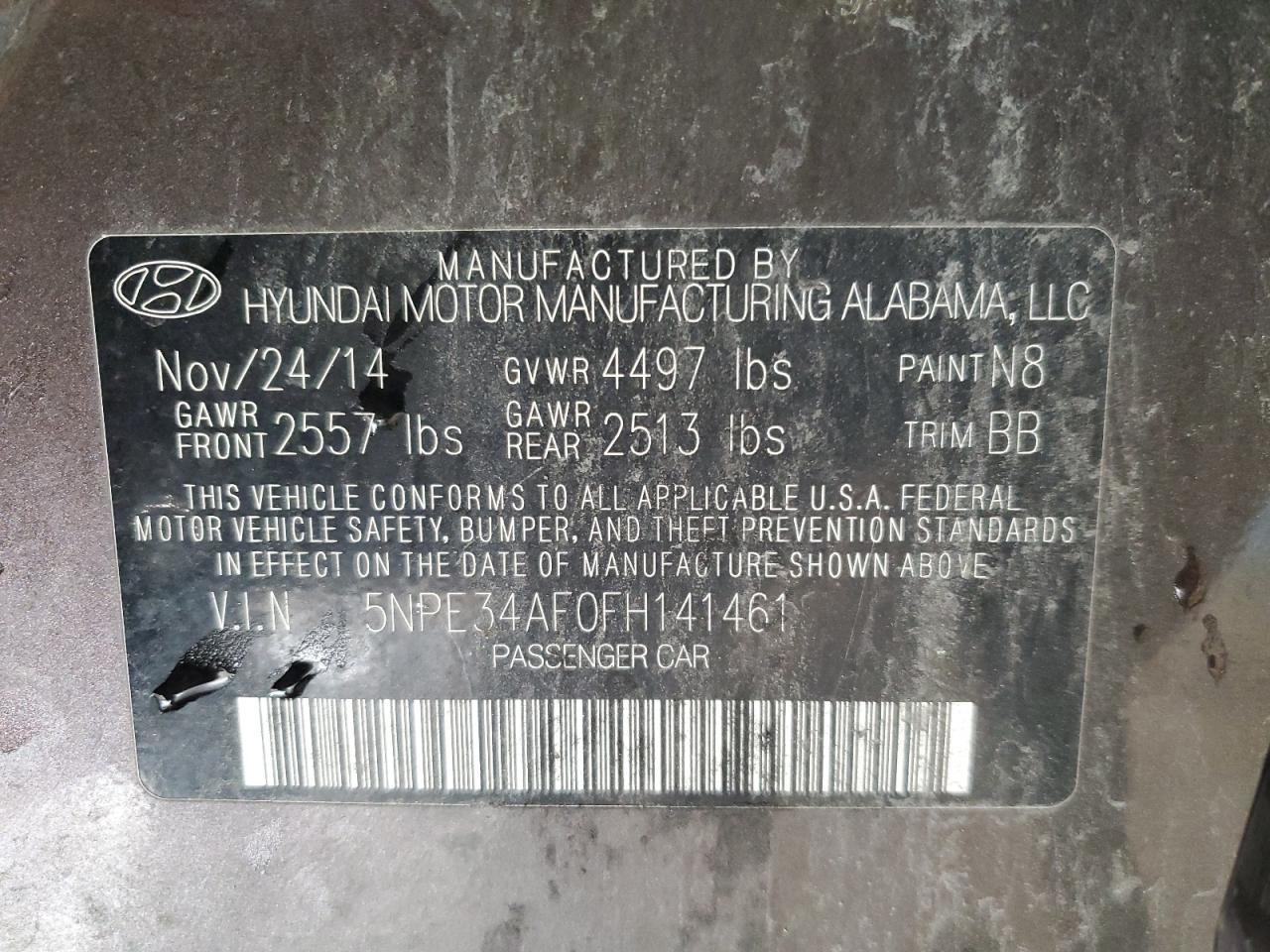 2015 Hyundai Sonata - Image 12
