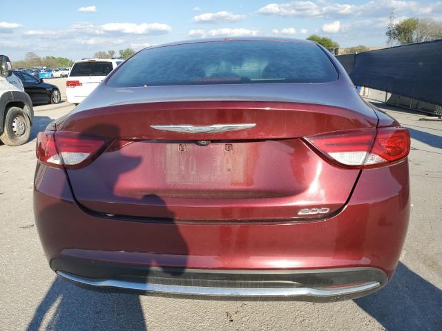 Седани CHRYSLER 200 2016 Бургунді