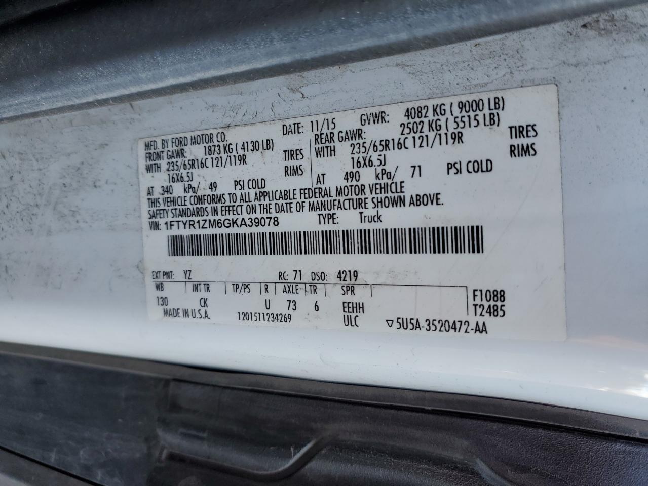 2016 Ford Transit - Image 14