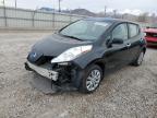 2016 Nissan Leaf S за продажба в Magna, UT - Front End