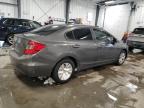 2012 HONDA CIVIC LX   for sale at Copart ON - OTTAWA