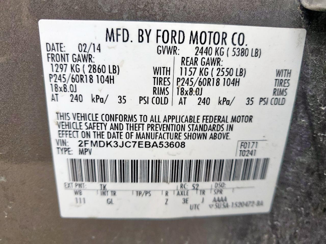 2014 Ford Edge - Image 13