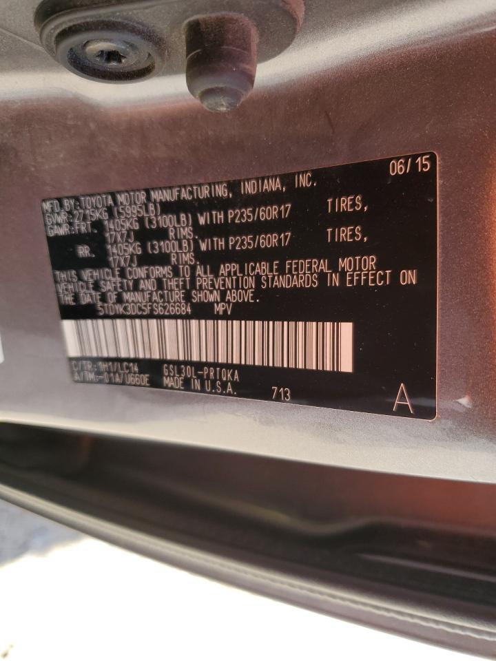 2015 Toyota Sienna - Image 13