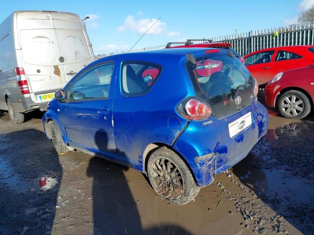 2009 TOYOTA AYGO BLUE