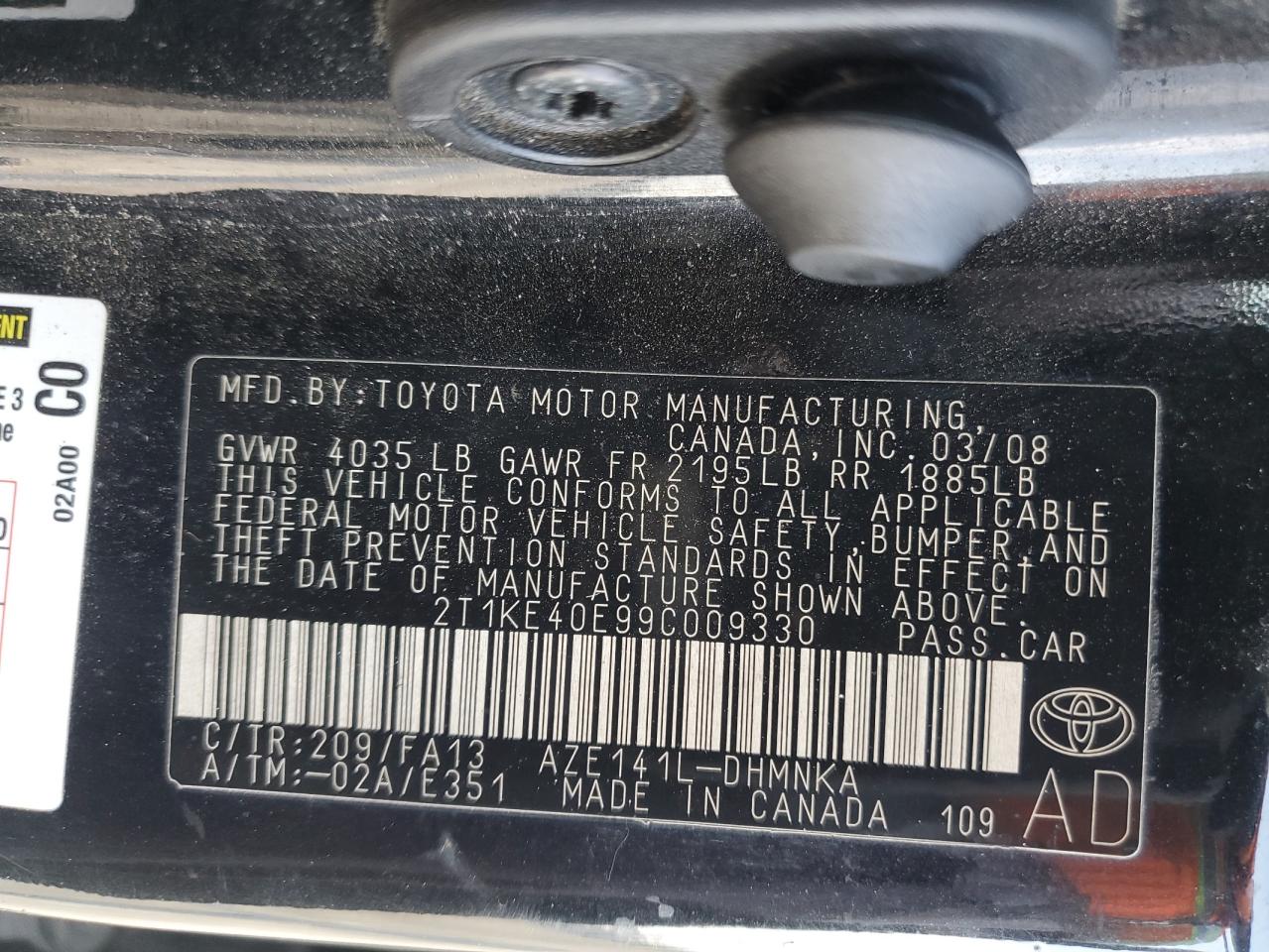 2009 Toyota Corolla - Image 12