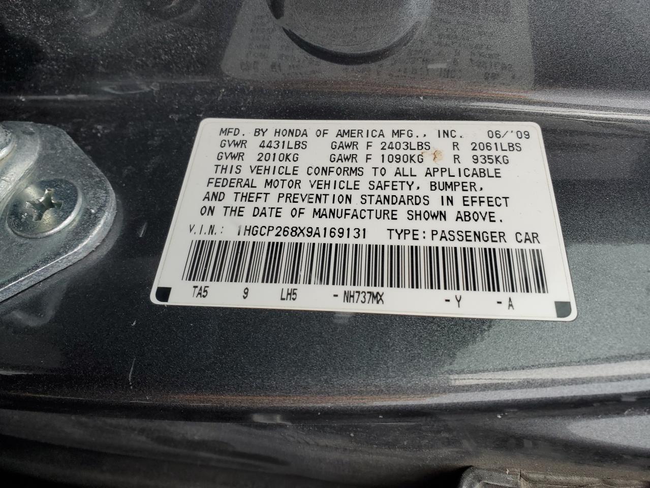 2009 Honda Accord - Image 12