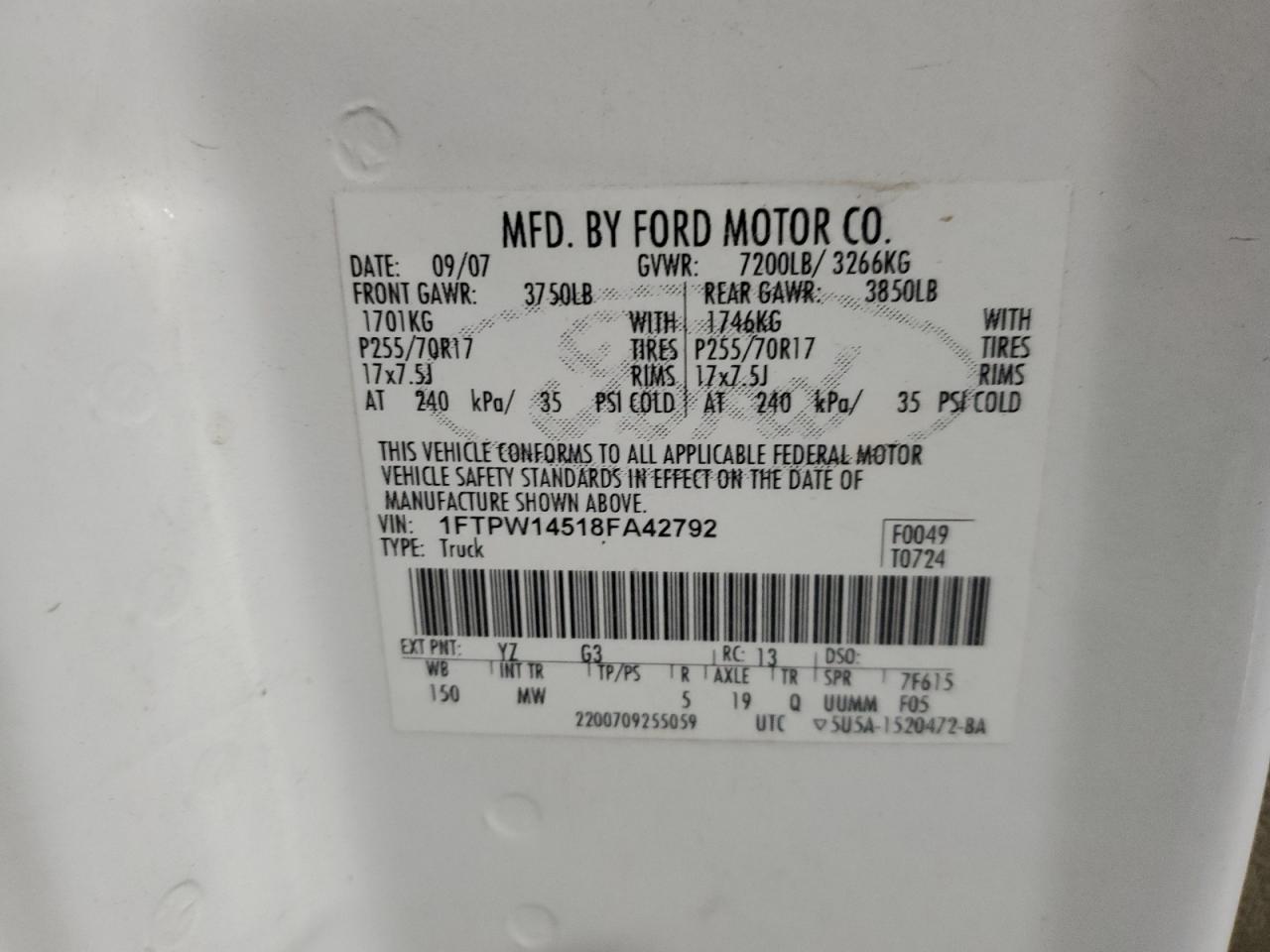 2008 Ford F-150 - Image 12