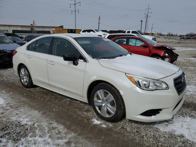  SUBARU LEGACY 2015 Белый