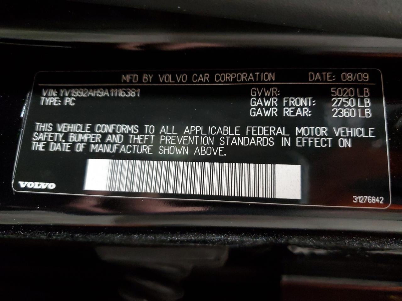 2010 Volvo S80 - Image 13