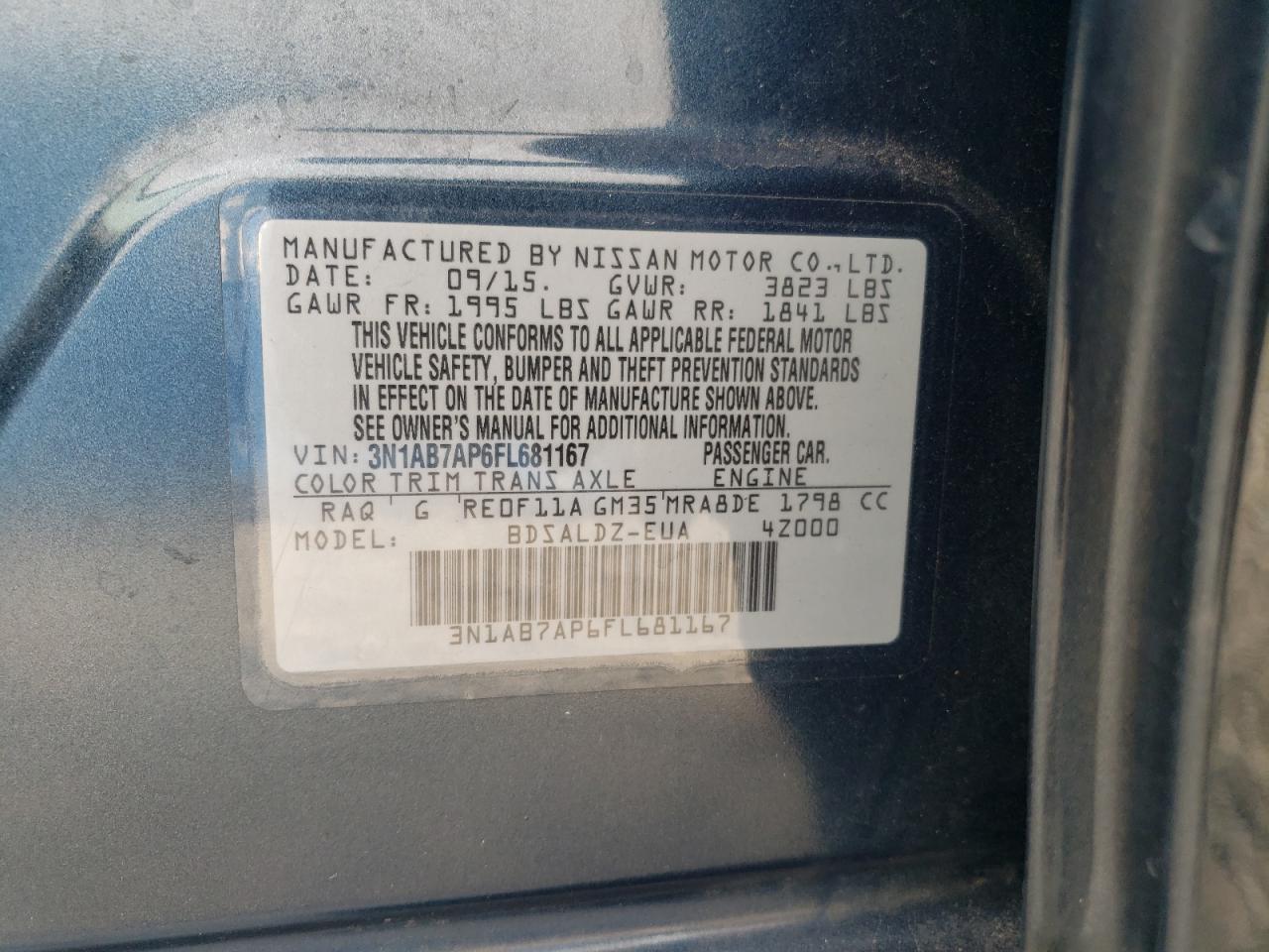 2015 Nissan Sentra - Image 12