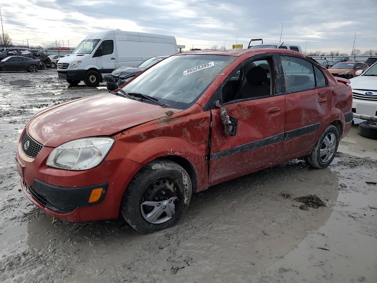 2008 Kia Rio Base de vânzare în Cahokia Heights, IL - Rollover
