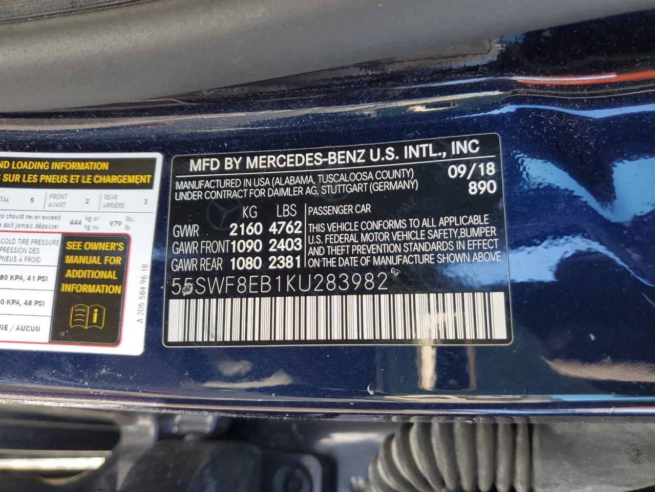 2019 Mercedes-Benz C-klasse - Image 14