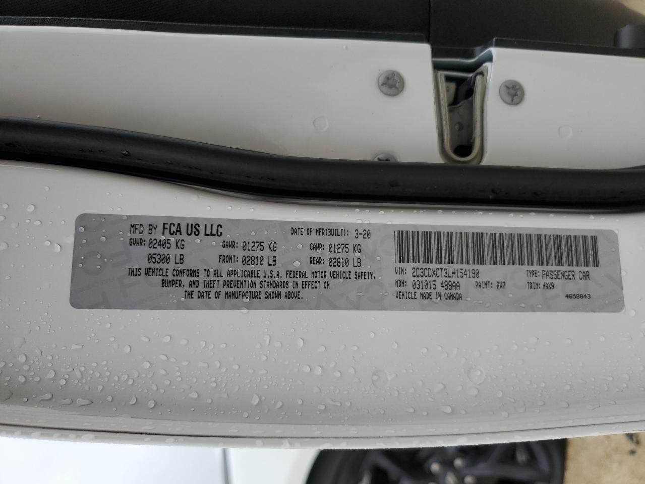 2020 Dodge Charger - Image 15
