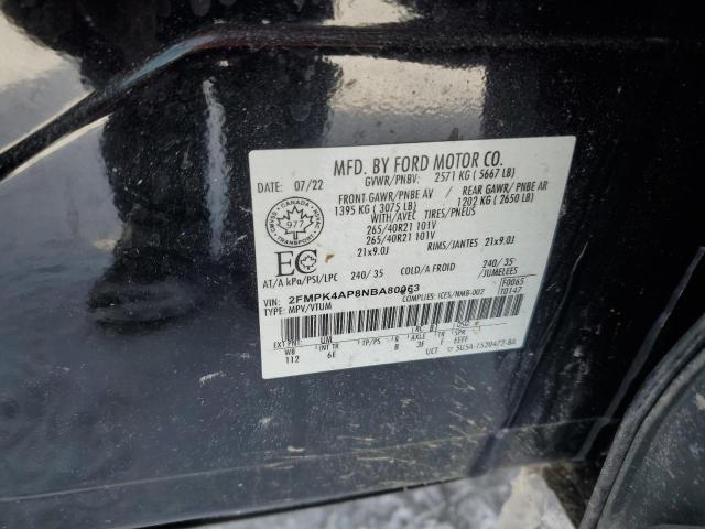 2022 FORD EDGE ST
