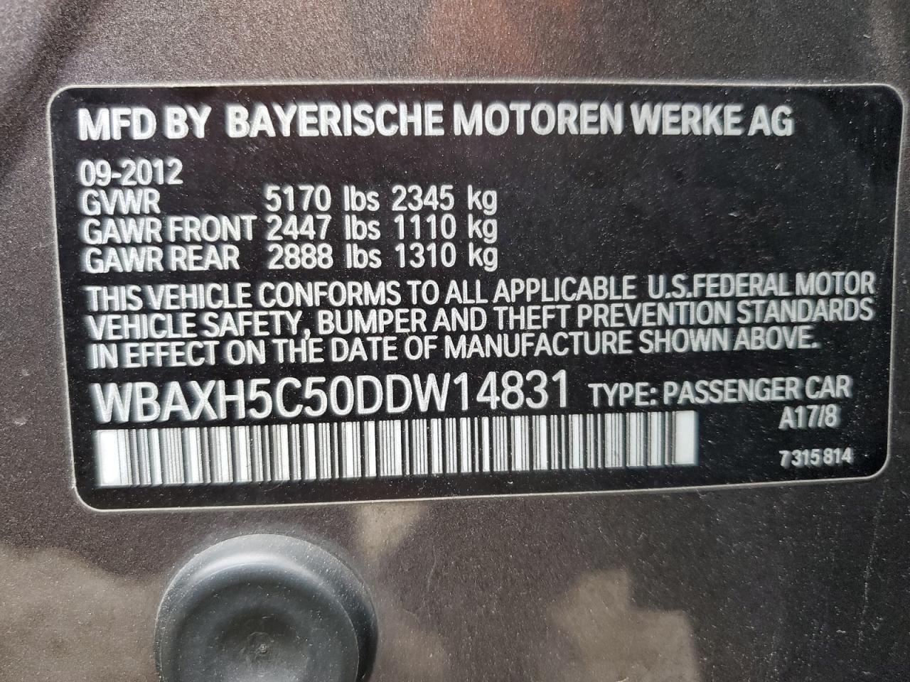 2013 BMW 5er - Image 12