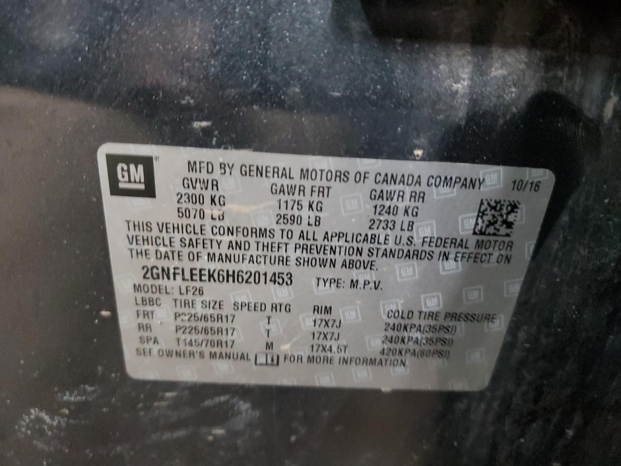 2017 Chevrolet Equinox - Image 14