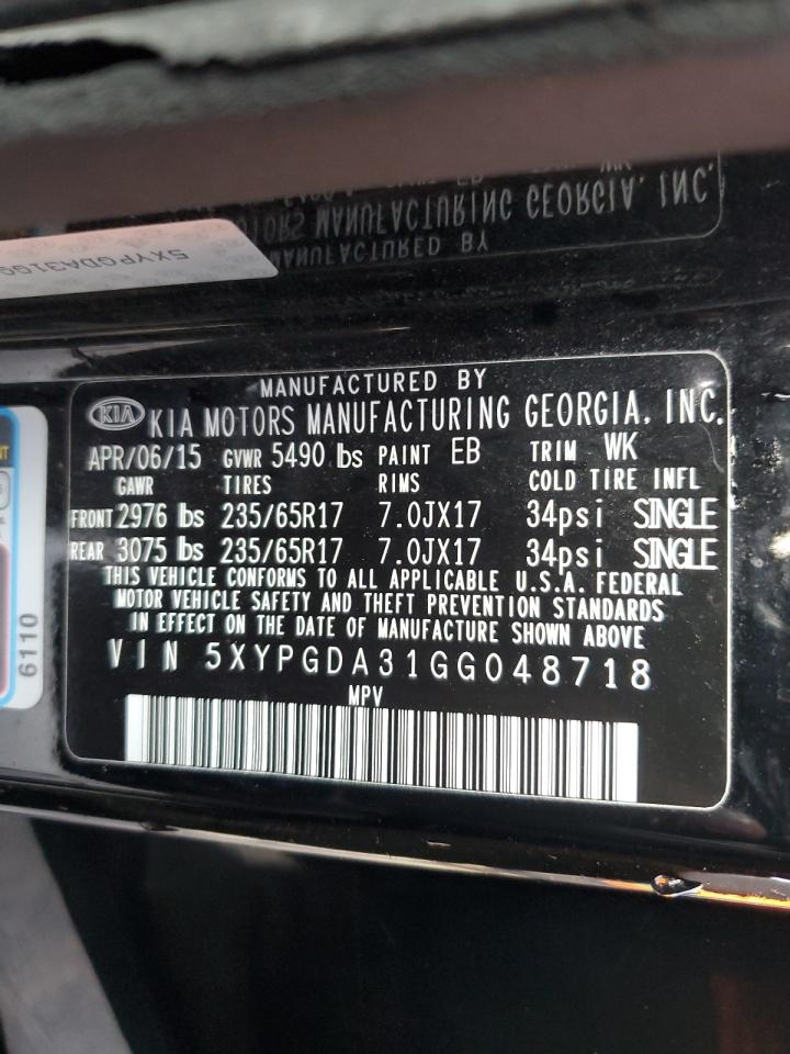 2016 Kia Sorento - Image 14