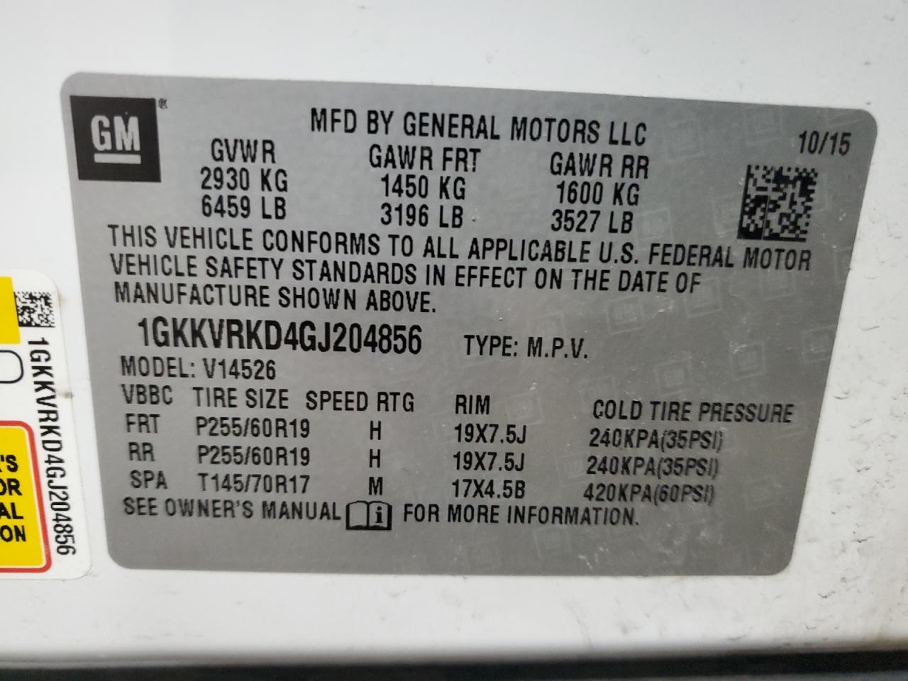 2016 GMC Acadia - Image 13