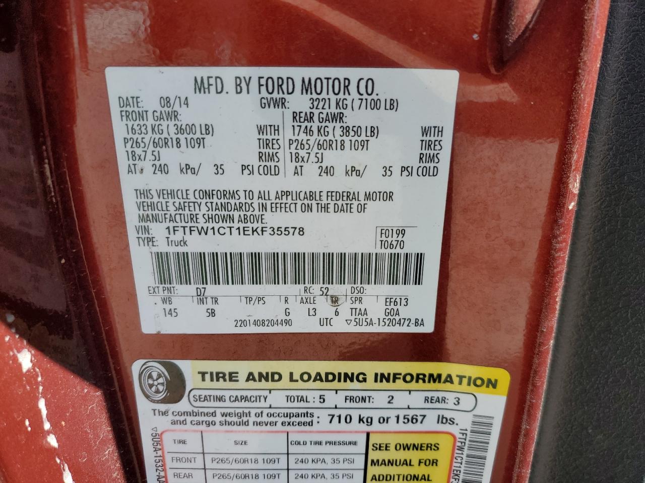 2014 Ford F-150 - Image 12