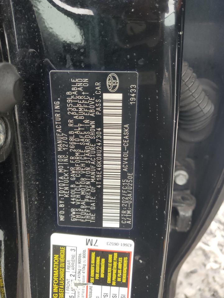 2008 Toyota Camry - Image 12