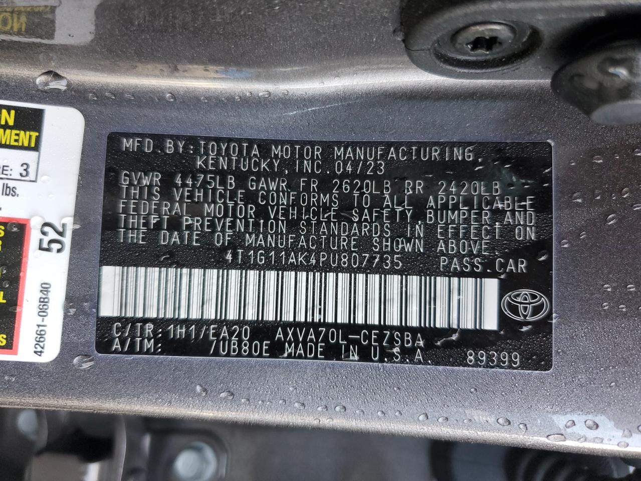 2023 Toyota Camry - Image 13