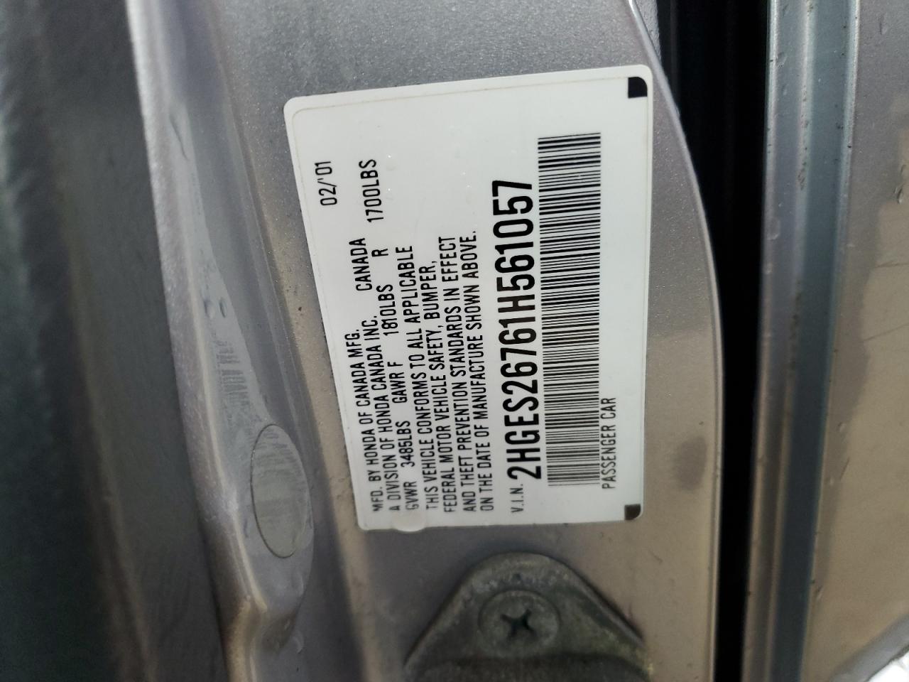 2001 Honda Civic - Image 12