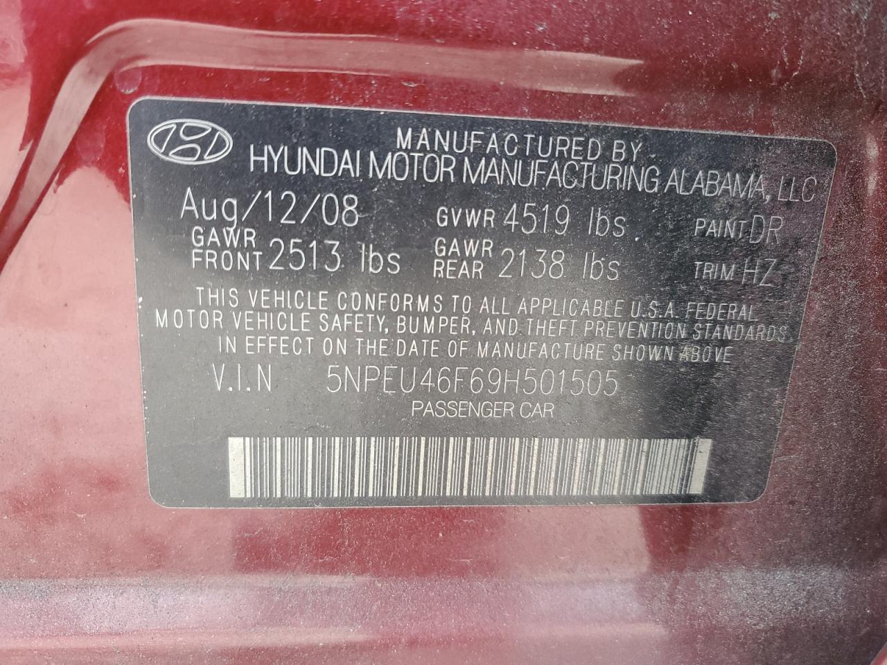2009 Hyundai Sonata - Image 14