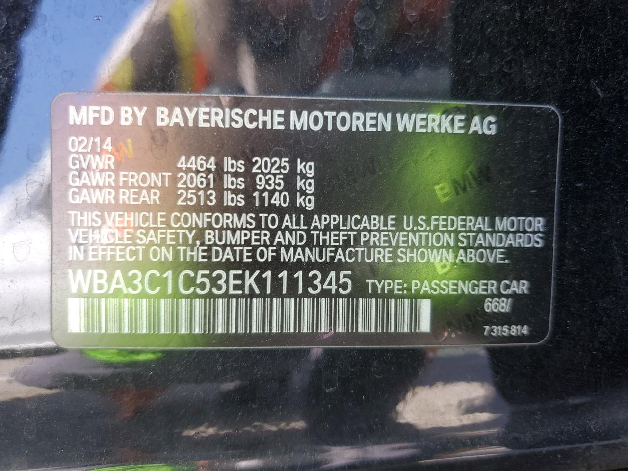 2014 BMW 3er - Image 12