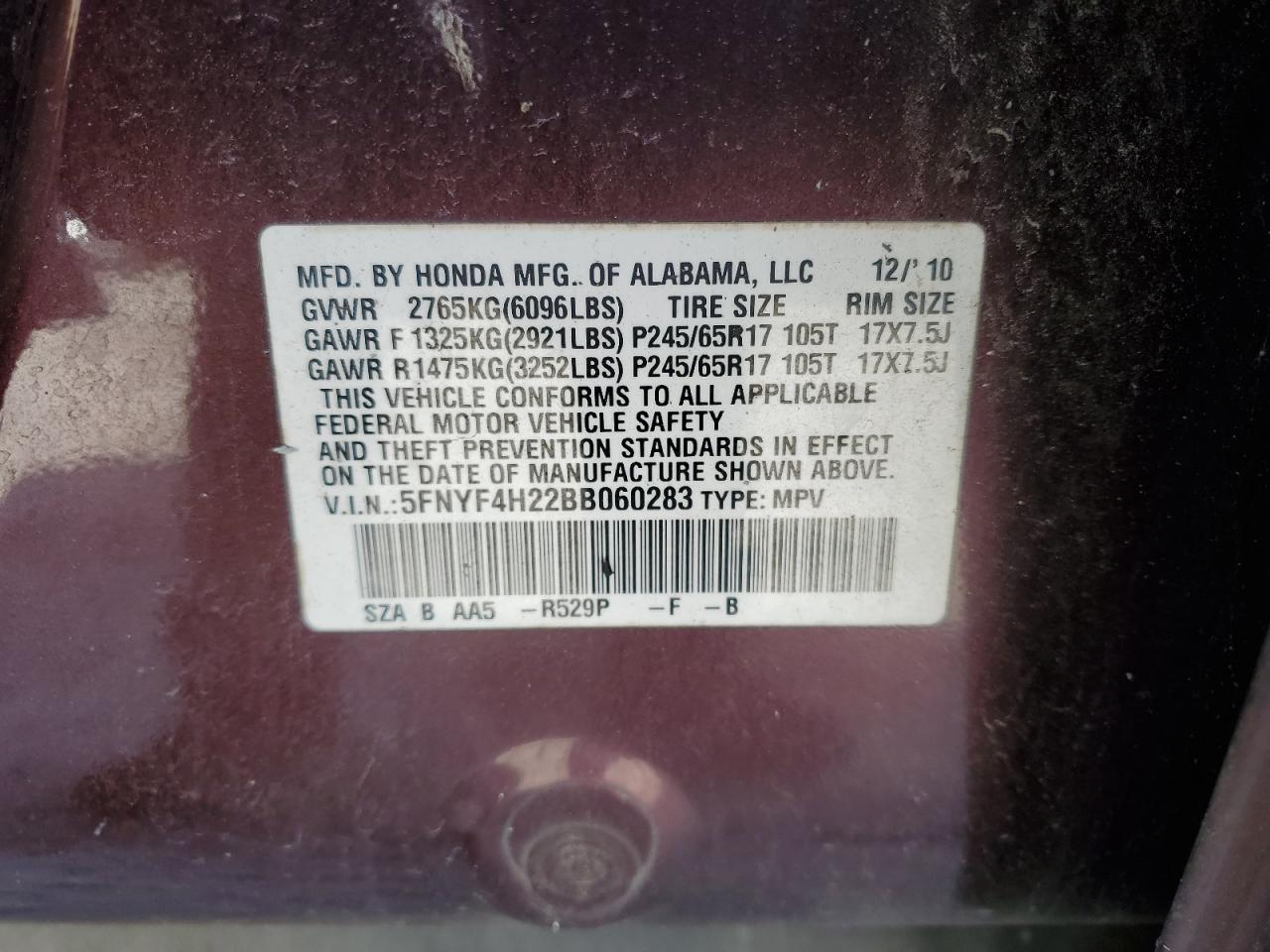 2011 Honda Pilot - Image 15