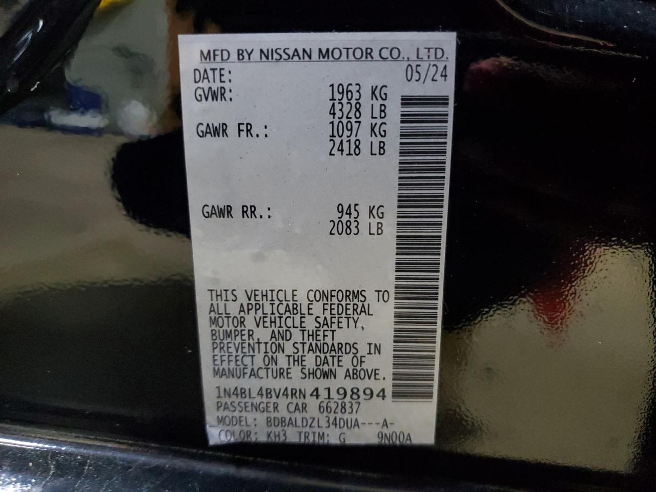 2024 Nissan Altima - Image 13