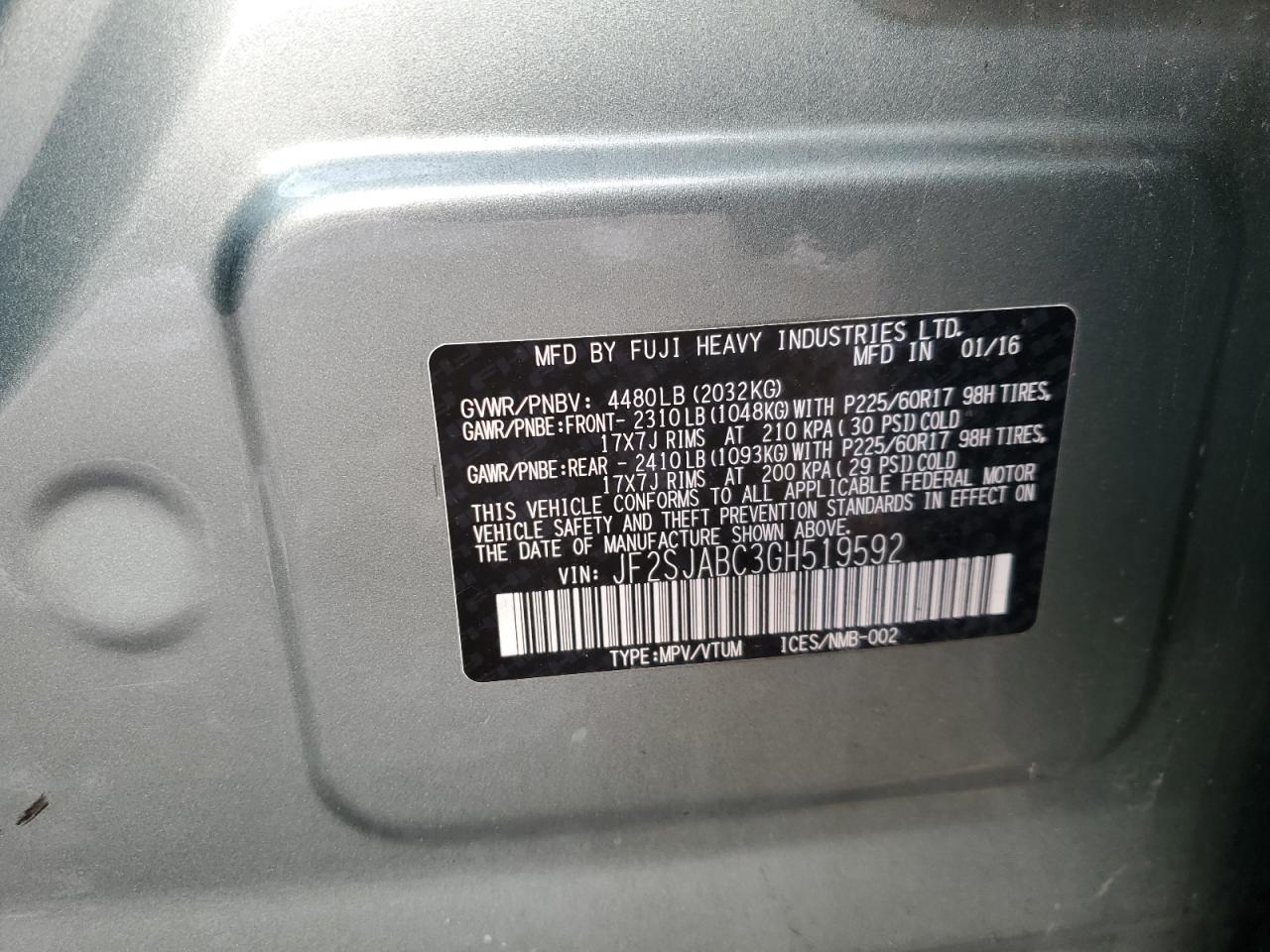 2016 Subaru Forester - Image 12