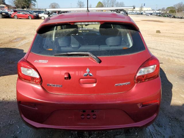  MITSUBISHI MIRAGE 2019 Red